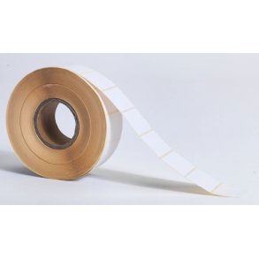 Etiketter blanka - vita - 16 x 2000 st.