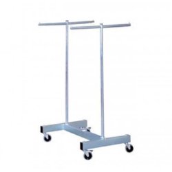 Fantasy - Outdoor clothes rack with 2 crossbars