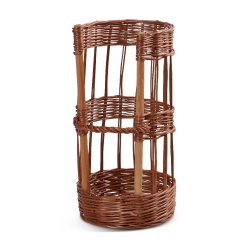 Flute basket H 50 cm. diameter 25 cm.
