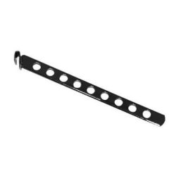 Front hang - Straight and slanted - Black - for Super Rails
