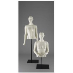 Torso - Short female torsos with arms and stylistic faces