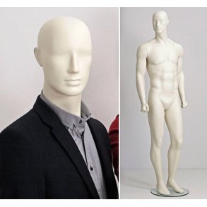 G-samling - Semi ansiktslös herremannequin - Pos 2