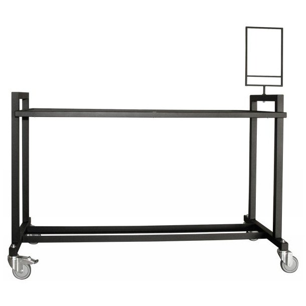 STABIL Sidewalk - black - H 98.5 x W 150 x D 80 cm