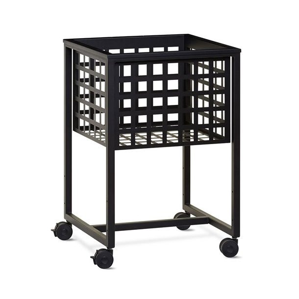 Shopping Cart - 60 x 60 cm - Black with accessories