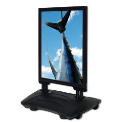 Signboard - Waterbase Budget - Black - A0 - 84.1 cm x 118.9 cm - 2 pcs