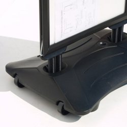 Signboard - Waterbase Budget - Black - A0 - 84.1 cm x 118.9 cm - 2 pcs