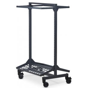 Gatustnd LUX med 2 parenteser och 2 hyllor