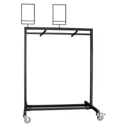 STABIL Street rack with confection - black