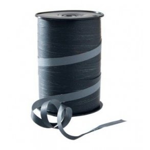 Ribbon - 2-färgad - Svart och Gr - 10 mm - 250 M