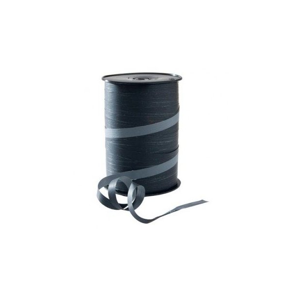 Ribbon - 2-colored - Black and Gray - 10 mm - 250 M