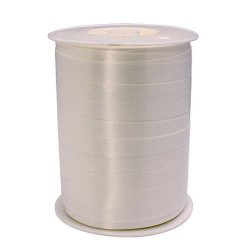 White ribbon - 10 mm - Many colors - 250 M