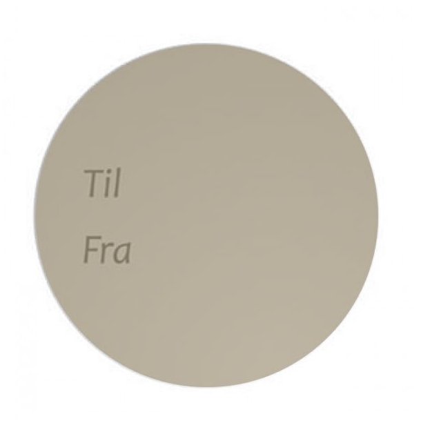 Gift tags - Round gift tags in cream, gold or silver - 1000 pcs