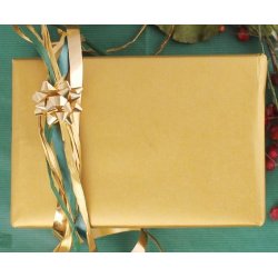 Wrapping Paper - Gold - multiple sizes