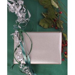 Gift wrap - Silver - multiple sizes