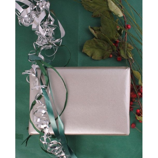 Gift wrap - Silver - multiple sizes