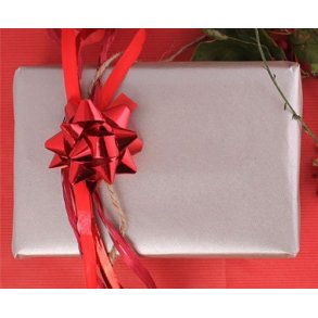 Gift wrap - Silver - multiple sizes