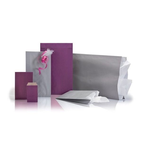 Gift bags - kraft paper - 5 sizes - 10 colors - 250 pcs