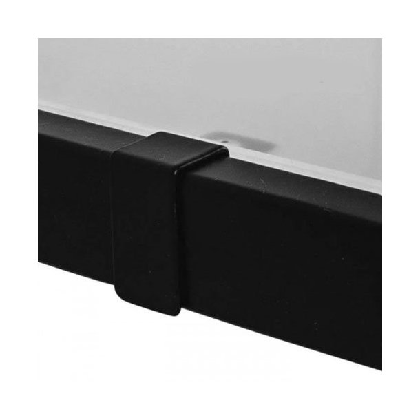 U-hanger rod t. Pipe-Line &amp; Framework - 60/61 &amp; 90/91 cm - Black