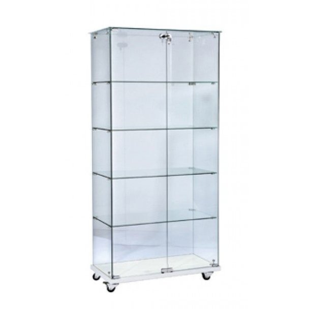 Cheap glass watch, Wide floor showcase VALENCIA II, B80xD40xH180 cm