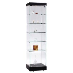 Glass cabinet - Small TOSCANA I, 50X46X184 cm