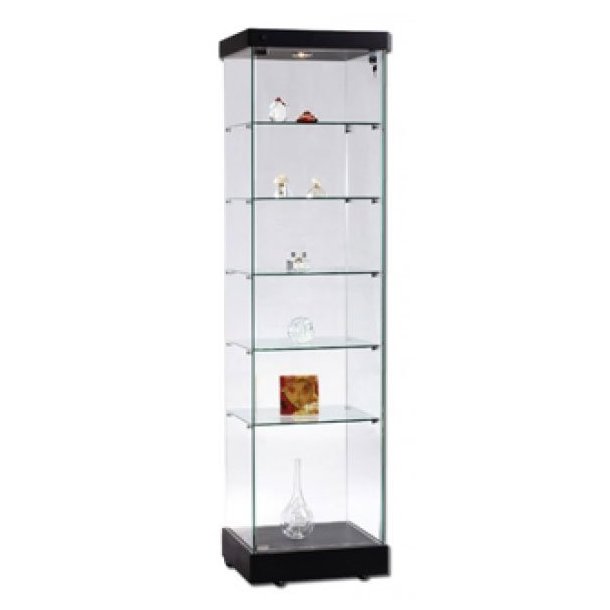 Glass cabinet - Small TOSCANA I, 50X46X184 cm