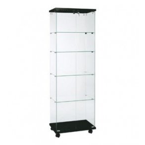 Glasvitrin 60x40x180 cm