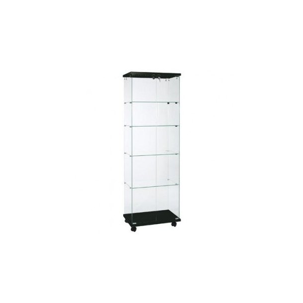 Glass display case 60x40x180 cm