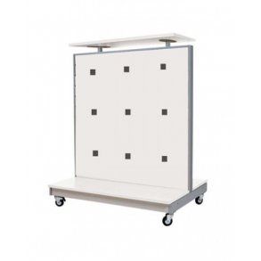 Gondol med 18 Superplug-fsten och hjul