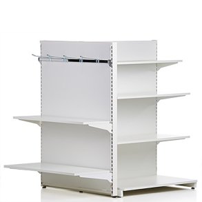 Butiksreol i stl & tr til gulv