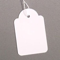 Hang tags with string - 1000 pcs