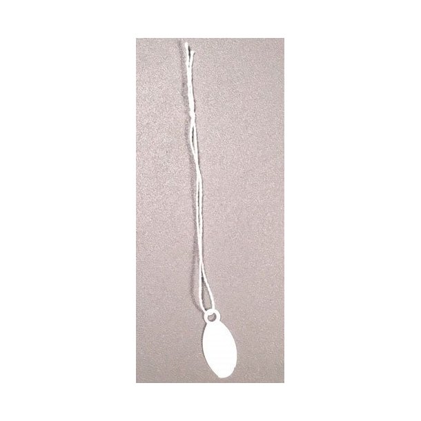 Hang tags with string - 1000 pcs