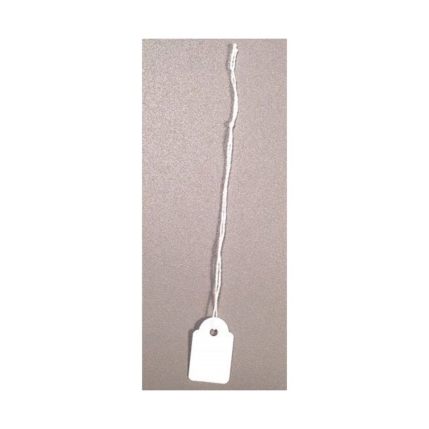 Hang tags with string - 1000 pcs