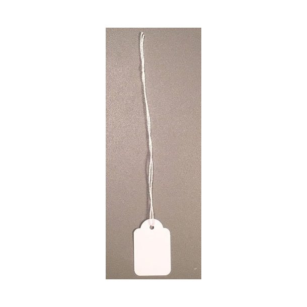Hang tags with string - 1000 pcs