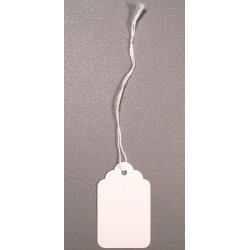 Hang tags with string - 1000 pcs