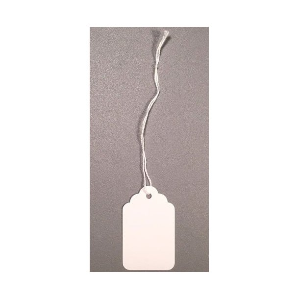 Hang tags with string - 1000 pcs