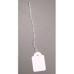 Hang tags with string - 1000 pcs