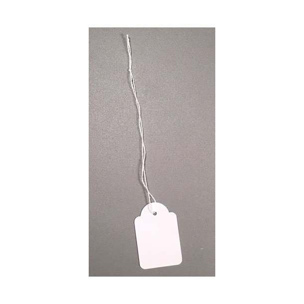 Hang tags with string - 1000 pcs