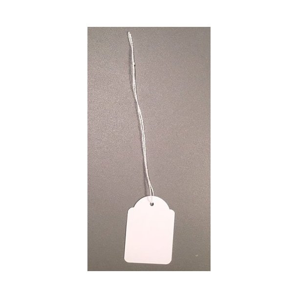 Hang tags with string - 1000 pcs