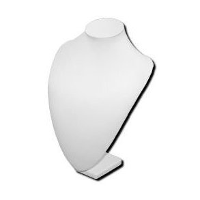 Smyckesställ för halsband, H40 cm - Svart eller Vit