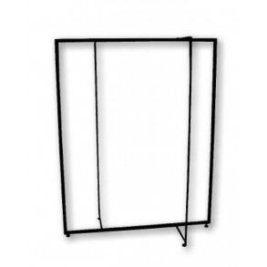 Lycklig - trdhylla i svart