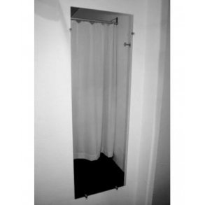 Halvfigur passande provrumsspegel - W50 x H150 cm / 4 stycken