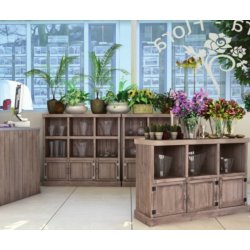 Heritage markedsvogn light med tavle