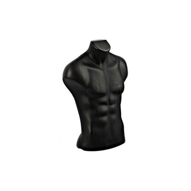 Herrebuste - men's mannequin top - black