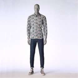 Men's mannequin - ROY 1 - Slim fit - Gray