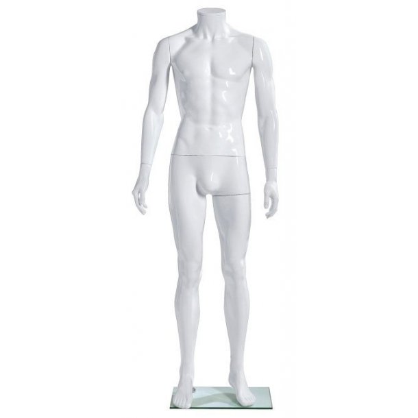 Male mannequin without head