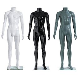 Male mannequin without head