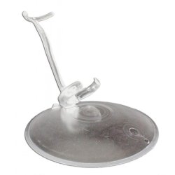 Stocking leg - clear plastic