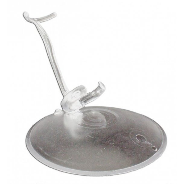 Stocking leg - clear plastic