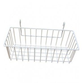 Curve for wire shelf - White