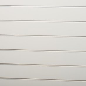 Rillepaneler 120x120 cm hvid 15 cm spor